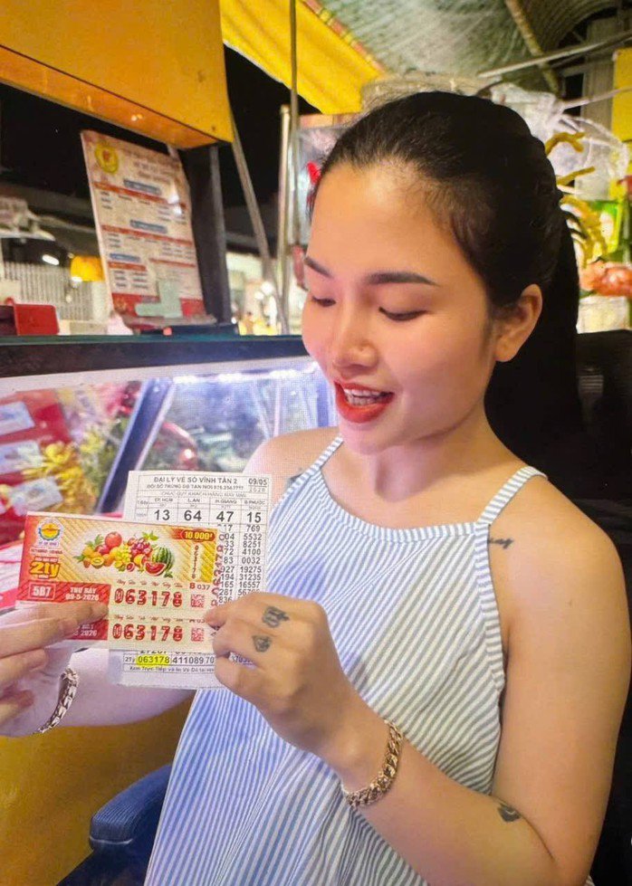 Giải độc đắc của vé số TPHCM "ở lại" TPHCM. Ảnh: ĐLVS Vĩnh Tân 2