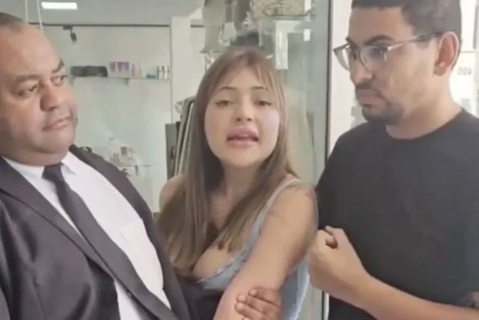 Da Cunha khi bị bắt giữ. Ảnh chụp màn hình