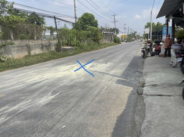 Hiện trường nơi xảy ra vụ việc. Ảnh: Công an tỉnh Đồng Tháp