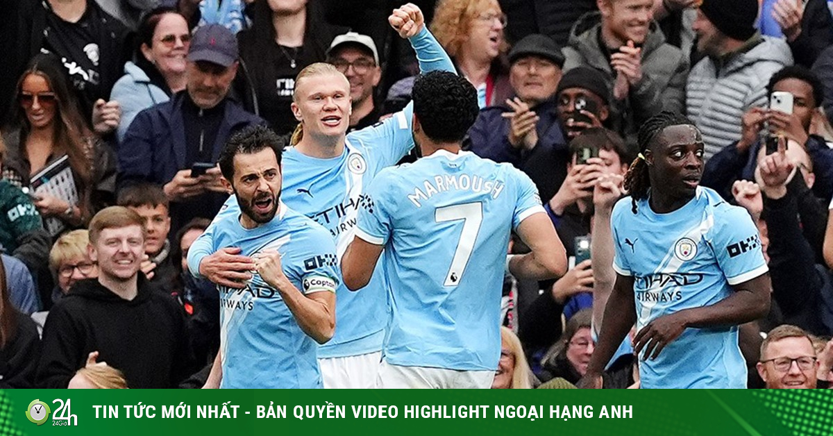 Gay cấn bảng xếp hạng Ngoại hạng Anh: Man City phả hơi nóng lên Arsenal