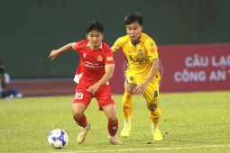 Video bóng đá Công an TP.HCM - SLNA: Phút bùng nổ của Tiến Linh, ngược dòng đẳng cấp (V-League)