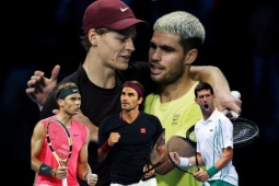 Bảng xếp hạng tennis trước khi Alcaraz - Sinner thống trị: "Thánh địa" là của "BIG 3"