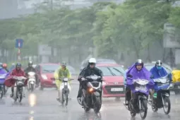 Miền Bắc mưa to diện rộng từ đêm nay