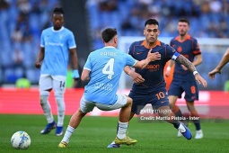 Kết quả bóng đá Lazio - Inter Milan: 3 bàn thăng hoa, thẻ đỏ cay đắng (Serie A)