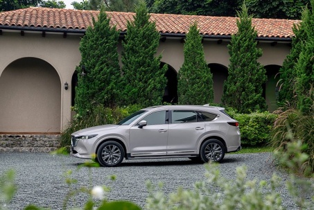 Giá xe Mazda CX-8 niêm yết và lăn bánh tháng 5/2026