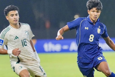 Video bóng đá U17 Thái Lan - U17 Saudi Arabia: Định đoạt số phận "tiểu Voi chiến" (U17 châu Á)