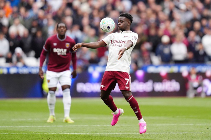 Trực tiếp bóng đá West Ham - Arsenal: Nghẹt thở cuối trận (Ngoại hạng Anh) (Hết giờ) - 2