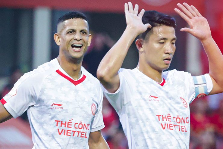 Video bóng đá Hà Tĩnh - Thể Công Viettel: Cú đúp Bùi Tiến Dũng, củng cố ngôi nhì (V-League) - 1