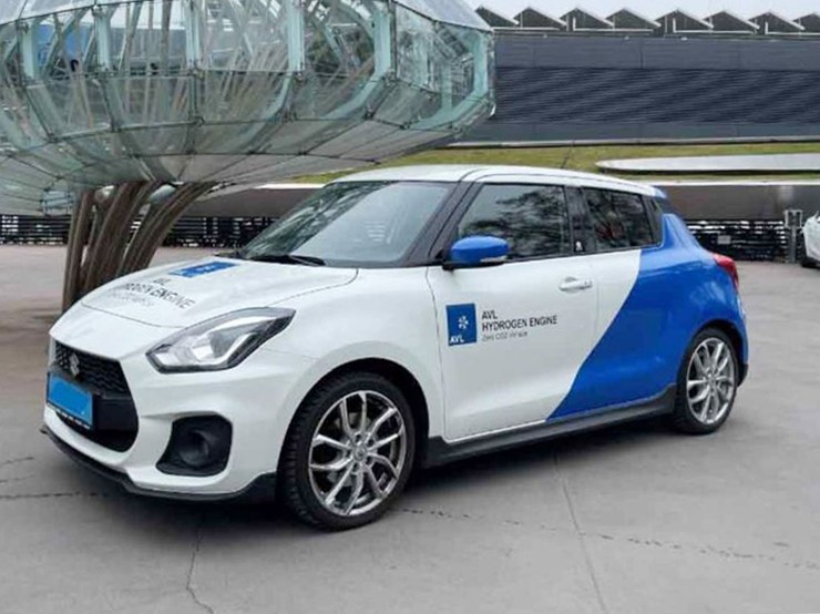 Suzuki Swift ra mắt bản động cơ hydro, không phát thải CO₂ - 1