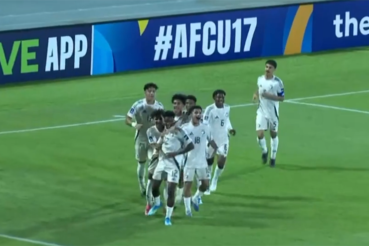 Niềm vui của U17 Saudi Arabia