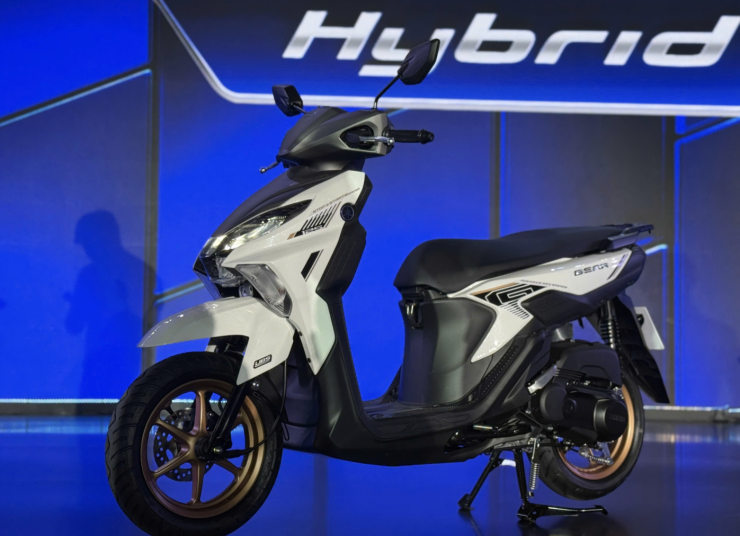 Yamaha Gear 125 Hybrid. 