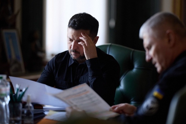 Tổng thống Ukraine Volodymyr Zelensky. Ảnh: X/@ZelenskyyUa