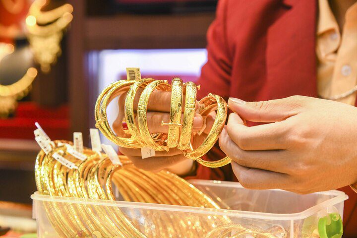 Giá vàng hôm nay suy giảm. (Ảnh: Minh Đức).