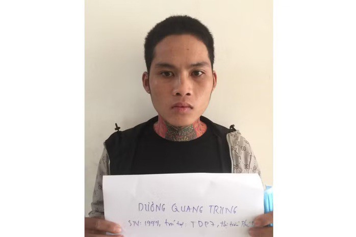 Đối tượng Trung bị khởi tố vì đánh chết người.