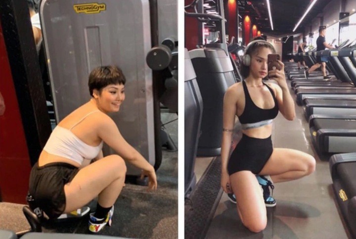 "Tôi áp mình vào những chế độ tập có cường độ tập rất cao. Tôi muốn có sự công nhận của mọi người. Tôi nghĩ con gái hay con trai, ai cũng muốn mình đẹp trong mắt mọi người", Miu Lê từng nói.