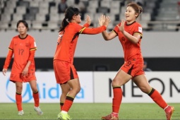 Video bóng đá nữ U17 Trung Quốc - U17 Ấn Độ: Bùng nổ sau 38 phút, lấy vé World Cup (U17 châu Á)