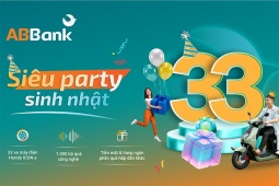 ABBank chơi lớn: Sinh nhật ngân hàng, cơn mưa quà tặng cho khách