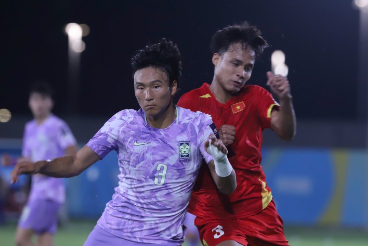 U17 Việt Nam đã rất nỗ lực nhưng lại hơi non nớt