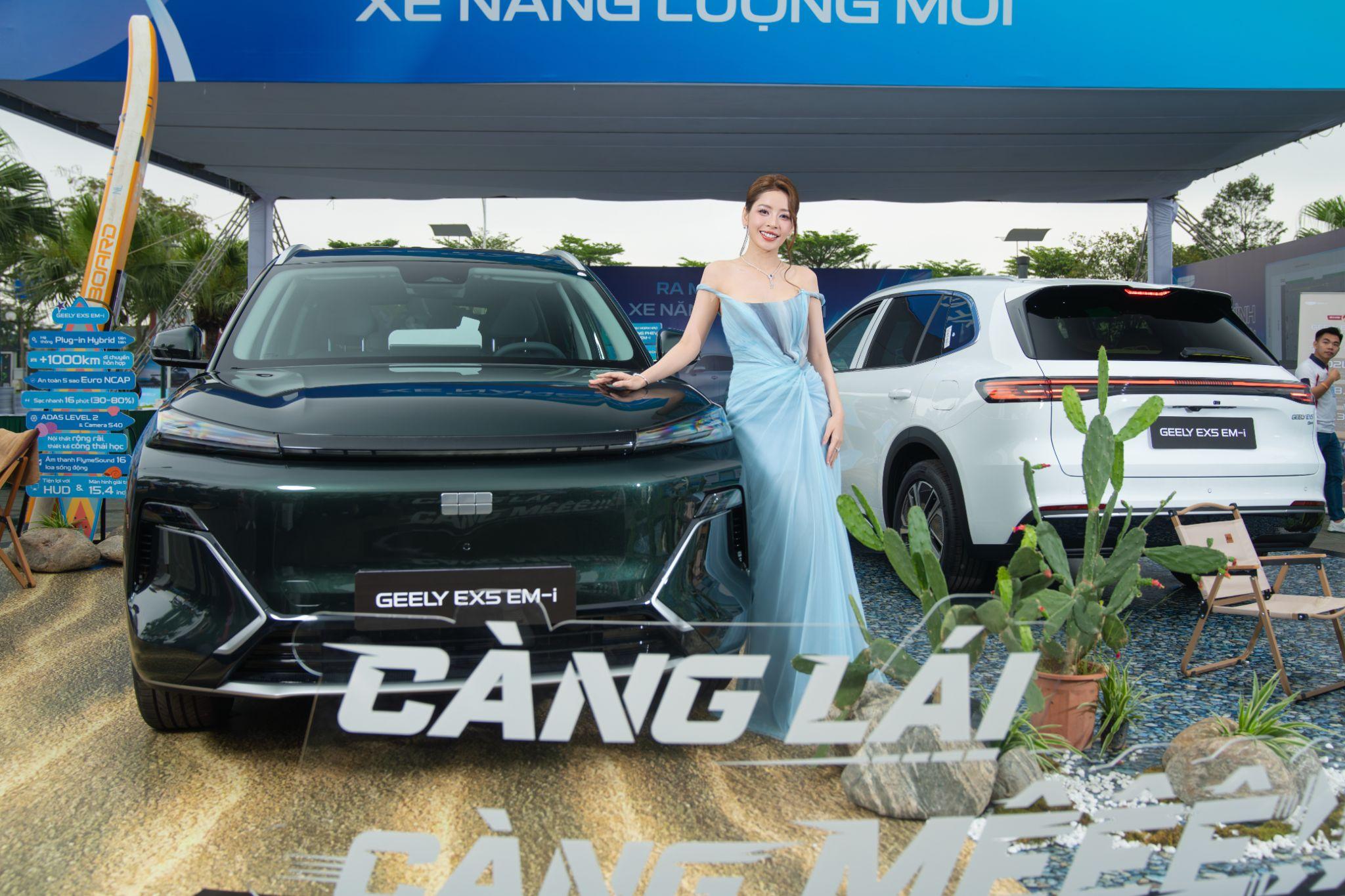 Sự kiện ra mắt Geely EX5 EM-i của Geely Việt Nam vào cuối tháng 3 vừa qua.