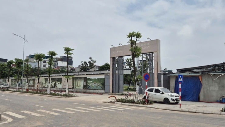 Khu vực dự&nbsp;án Nhà tang lễ quận Thanh Xuân.
