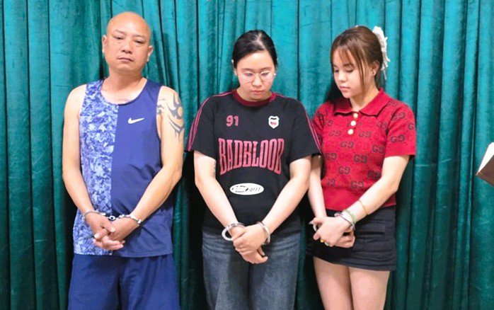3 người sử dụng ma túy trái phép trong nhà nghỉ bị công an bắt quả tang. Ảnh: Công an Ninh Bình
