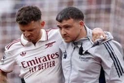 Bóng đá - SAO Arsenal dính chấn thương nghiêm trọng, nỗi lo lớn khi đấu PSG