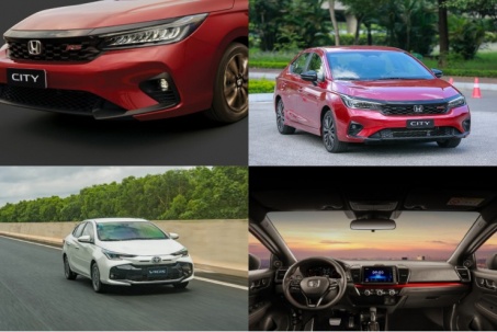 Tầm giá 400-500 triệu đồng, nên chọn Honda City RS hay Toyota Vios?