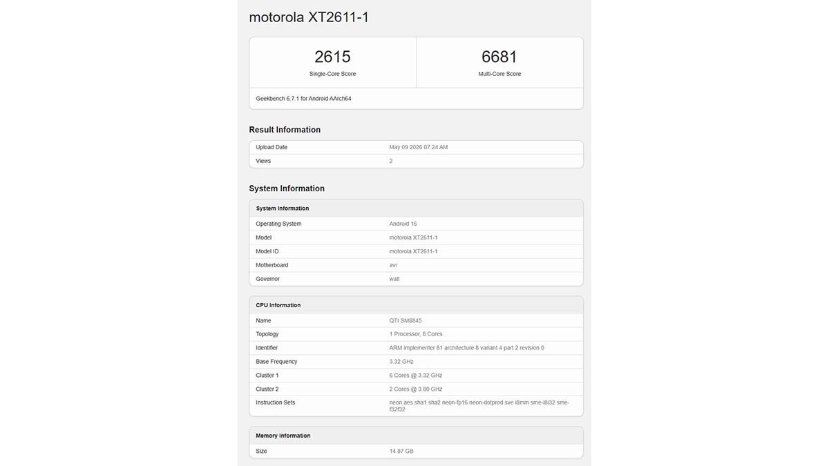 Lenovo Y70 mới được thử nghiệm trên Geekbench với hiệu năng khủng - 1