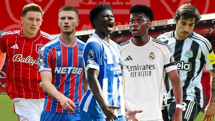Anderson, Wharton, Baleba, Tchouameni và Tonali đều nằm trong tầm ngắm của MU