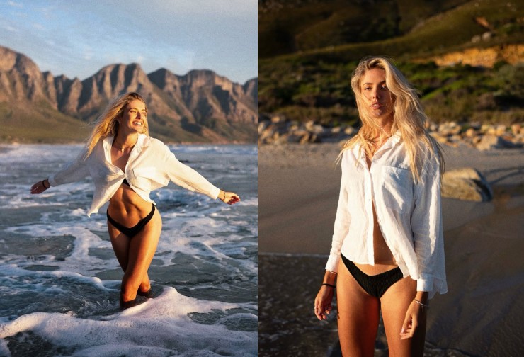 Alica Schmidt và hình ảnh tuyệt đẹp mà cô vừa chia sẻ trên trang cá nhân có hơn 5 triệu người theo dõi