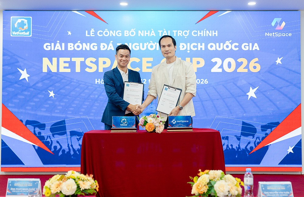 Lễ công bố nhà tài trợ chính của Giải bóng đá 7 người Vô địch Quốc gia 2026 (VPL-S7)