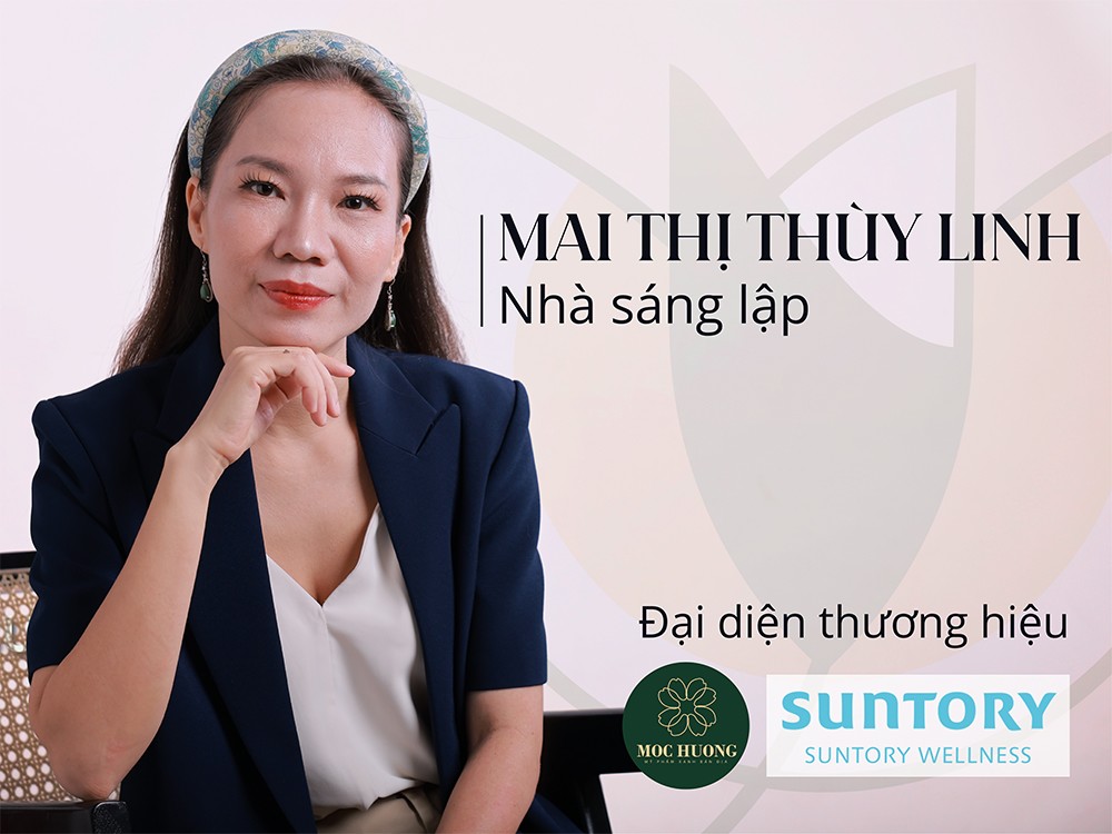 Chị Mai Thị Thùy Linh - Nhà đại diện thương hiệu Mộc Hương, sáng lập Vạn Mộc Mall