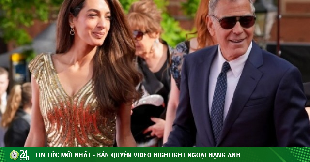 Vợ George Clooney tỏa sáng trong chiếc váy gần 3 tỷ đồng