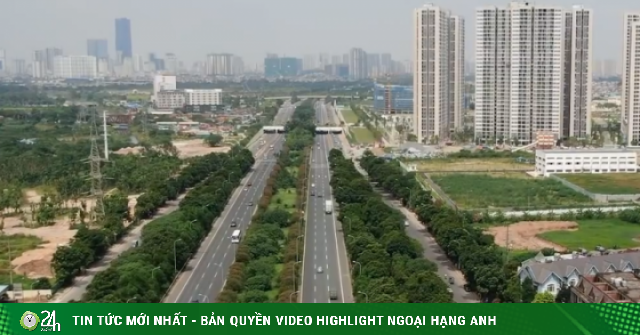 Bất ngờ trước giá đất ở trên trục đường Đại Lộ Thăng Long, Hà Nội khi tuyến đường sắt đô thị số 5 khởi động