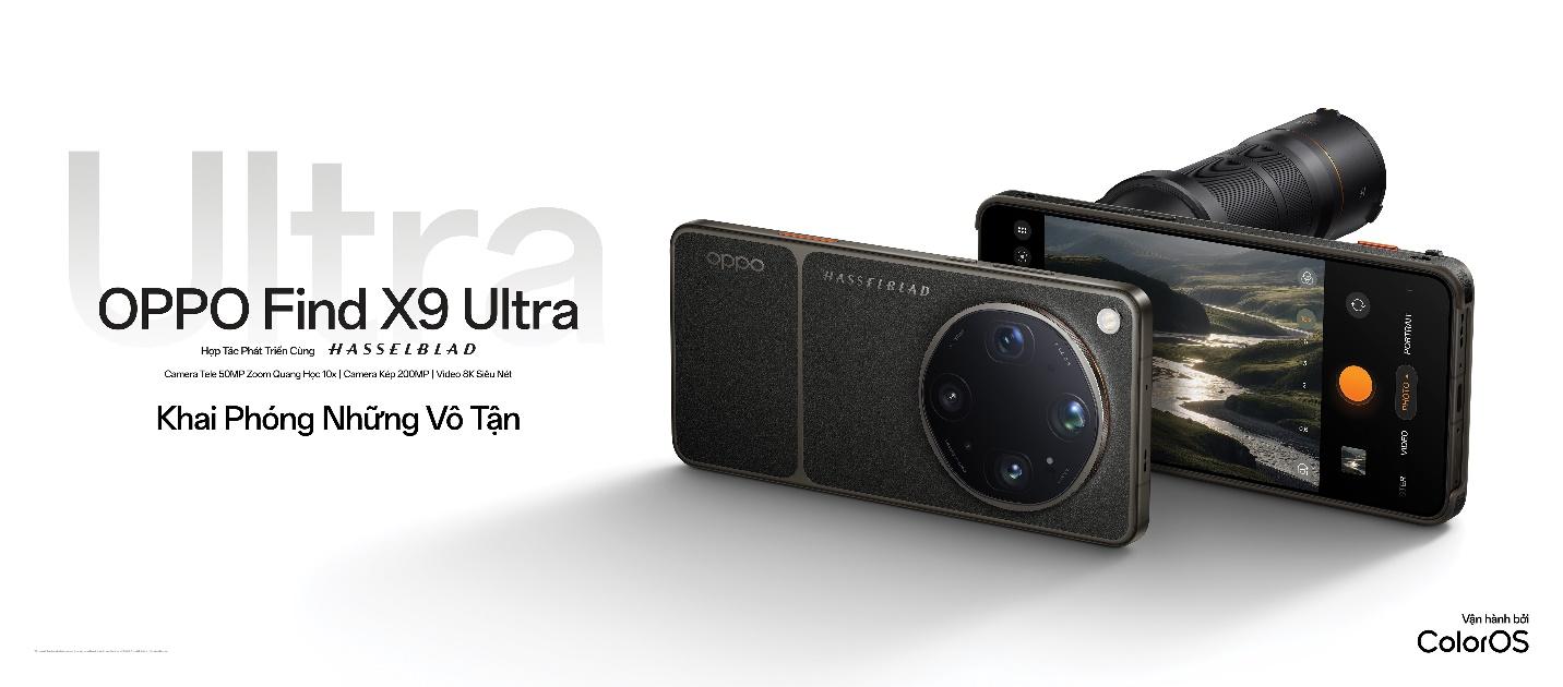 OPPO Find X9 Ultra xứng đáng là "King of Mobile Photography".