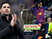 Arsenal được hiến kế cách hạ PSG ở chung kết Cúp C1, MU cứng rắn vụ Rashford - Barca (Clip tin nóng)