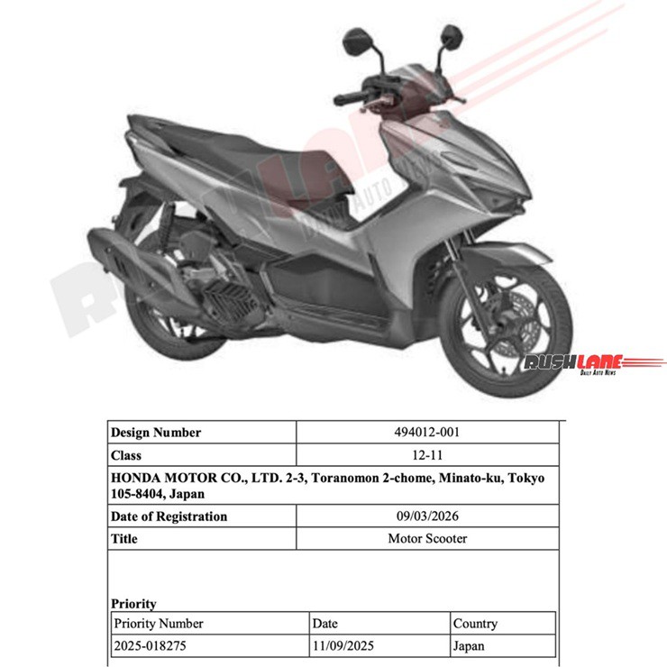 Honda Air Blade chuẩn bị “xuất ngoại” sang quốc gia đông dân nhất thế giới - 1