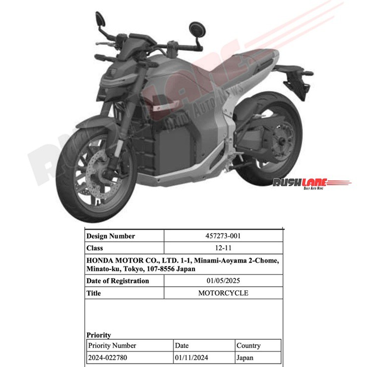 Rò rỉ thêm thông tin "nóng" về mô tô điện Honda WN7 - 1