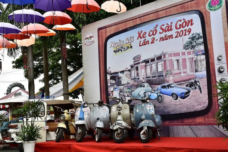 Lễ hội xe cổ Sài Gòn lần 2 năm 2019. Ảnh: Nguyễn Thanh Phương.