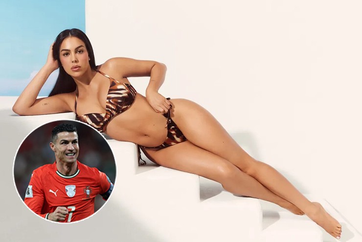 Bạn gái Ronaldo diện bikini quyến rũ, tiếp lửa CR7 săn kỷ lục World Cup