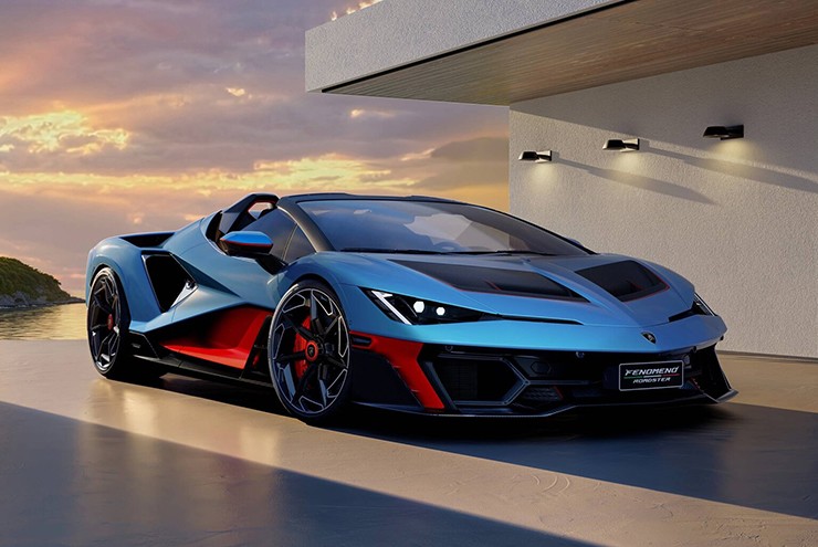 Đây là Lamborghini Fenomeno Roadster siêu xe giới hạn 15 chiếc trên toàn cầu