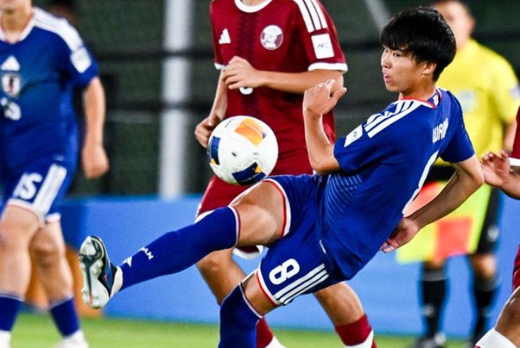 U17 Nhật Bản chiếm hoàn toàn thế trận