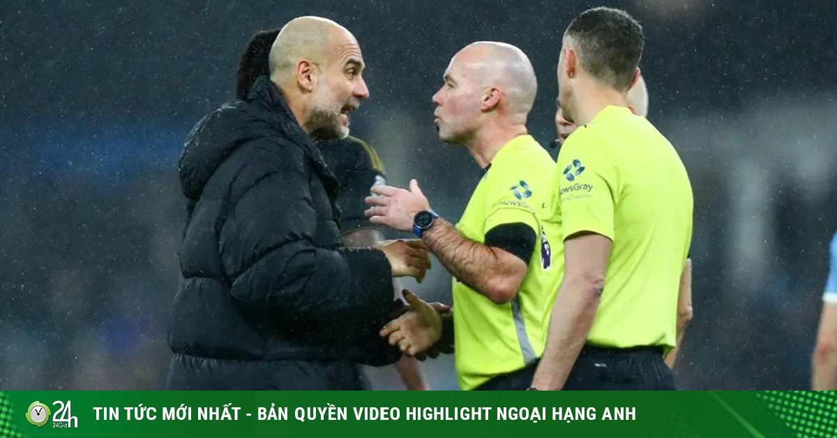 Man City đấu "sinh tử" với Crystal Palace, HLV Guardiola mất niềm tin ở trọng tài