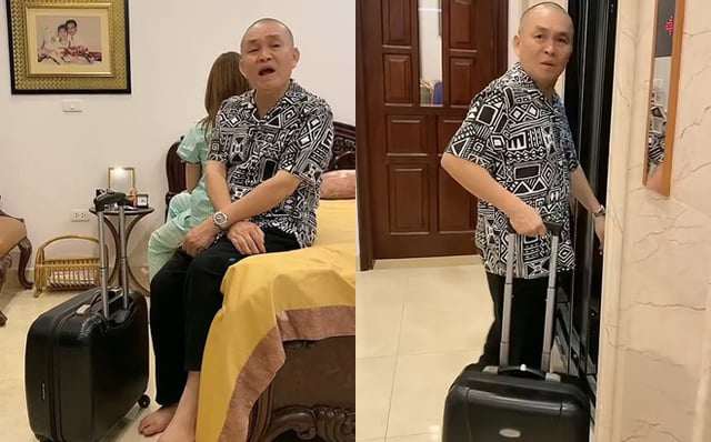 Xuân Hinh “bỏ nhà ra đi”. Ảnh: Chụp màn hình