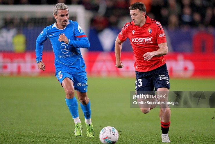 Atletico Madrid vất vả trước Osasuna