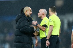 Man City đấu "sinh tử" với Crystal Palace, HLV Guardiola mất niềm tin ở trọng tài