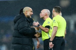 Man City đấu  " sinh tử "  với Crystal Palace, HLV Guardiola mất niềm tin ở trọng tài