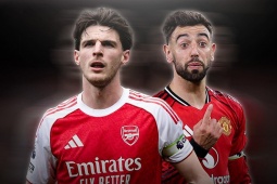 Bruno Fernandes - Declan Rice: Ai xứng danh "Cầu thủ hay nhất Ngoại hạng Anh"?