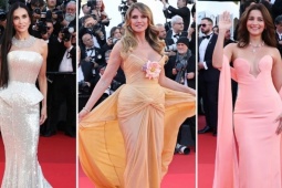 Dàn sao quyến rũ trên thảm đỏ khai mạc Liên hoan phim Cannes