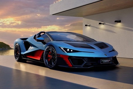Đây là Lamborghini Fenomeno Roadster siêu xe giới hạn 15 chiếc trên toàn cầu
